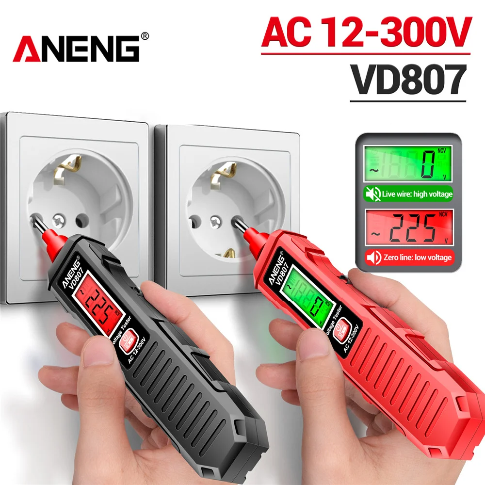 Electronics Quiz - ANENG VD807 одно слово индукционный портативный