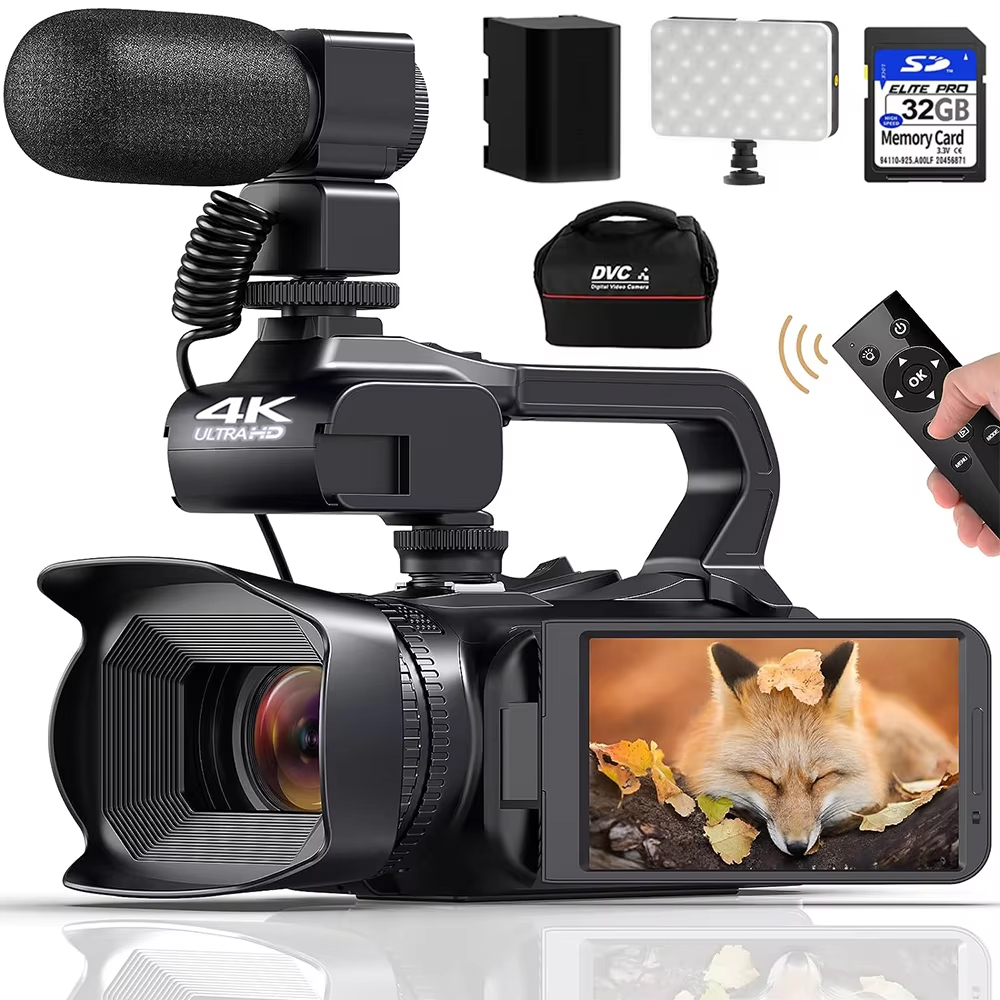 Electronic Gadgets For Home - Профессиональные видеокамеры 4K для фотографии, 64MP