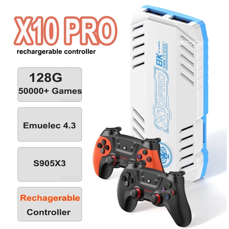 Retro Game Controller Usb - Игровая приставка 4K X10 Pro HD