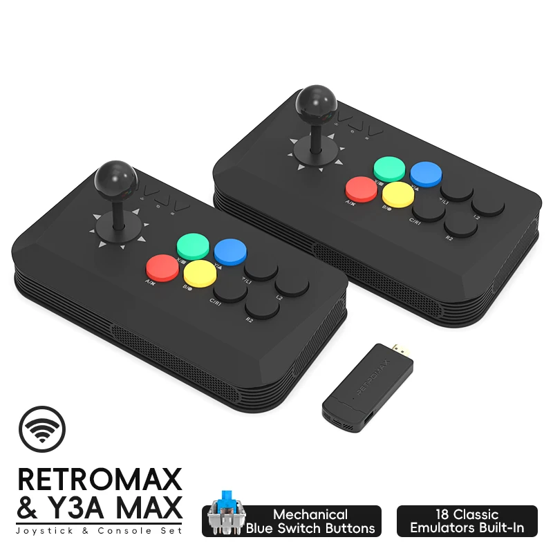 Беспроводной Y3A Max Arcade St – обзор и цена Retro Game Controller Usb