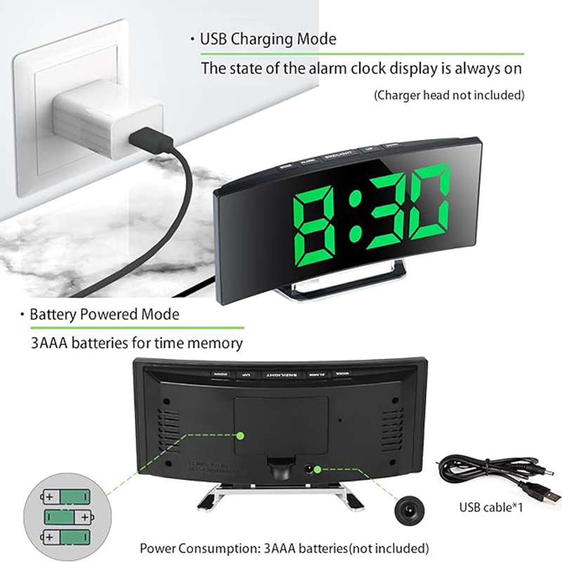 Светодиодный цифровой будильни – обзор и цена Electronic Gadgets For Home